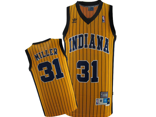 Fashionable and durable NBA Indiana Pacers 31 Reggie-miller Retro Swingman Alternate